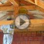Видео Теплоизоляция крыши чердака