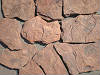 >> Камень природный Красный Дракон песчаник обожженный