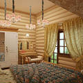 Фото Красивый интерьер деревянного дома - 3