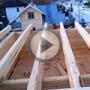 Видео Видео строительства смежного дома из бруса, часть III