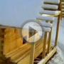 Видео Съемки с беспилотника строительства дома по проекту "Палех"