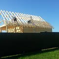 Фото 3: Монтаж крыши на дом по проекту "Суздаль"