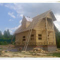 Фото 2: Строительство деревянных домов из бруса