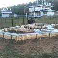Фото 1: Строительство фундамента под баню